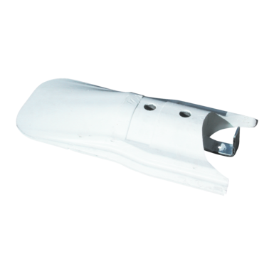 Guide curb end piece A white