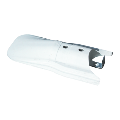 Guide curb end piece A white